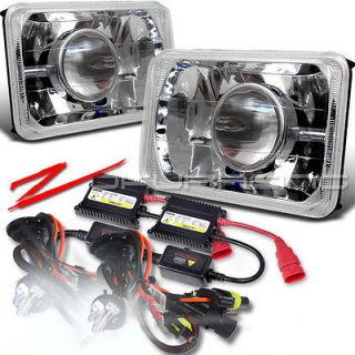 HID CONVERSION KIT 7x6 H6054 PROJECTOR HEAD LIGHTS H4 (Fits 1995 