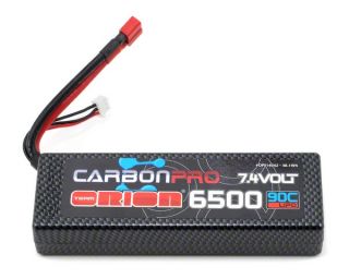 Team Orion 2S Carbon Pro 90C Li Poly Battery Pack w/Deans (7.4V 