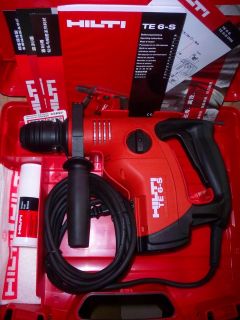 Brand New HILTI TE 6 S ROTARY Hammer Drill 220V 240V