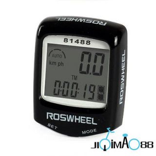   Bike Bicycle Cycling Computer LED Speedometer Odometer Waterproof NEW