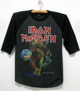 New Iron Maiden singlet tank top shirt vintage punk rock band tour 