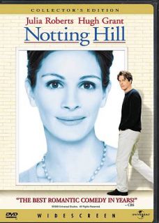 Notting Hill DVD, 1999, Collectors Edition Widescreen