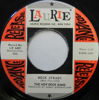 THE NEW ROCK BAND 45 Rock Steady LAURIE Reggae ROCKSTEADY Duane Allman 