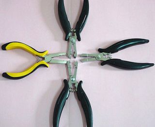   Style Clamp&Plier Connected Human Hair Extensions Tools Practica