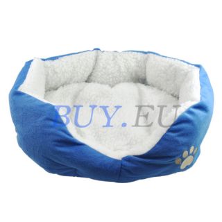 Round Dog Cat Pet Bed Nest Unique Soft Pad sofa
