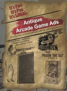 Antique Coin Op Arcade Game Ads Guide inc Jukebox Gun Games Slot 