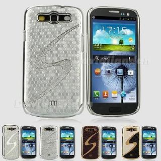 1X Plating Metal Panel Case Cover For Samsung Galaxy SIII S3 i9300 pw