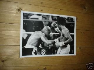 Marvelous Marvin Hagler v Thomas Hearns Boxing POSTER