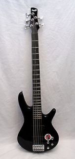 Ibanez GSR205 5 String Electric Bass Guitar Black Mint