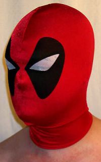 New Deadpool Superhero Mask Halloween Costume Prop comic hood