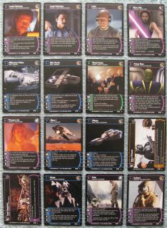 Star Wars TCG Rogues and Scoundrels Rare Cards Part 2/2 (RaS)