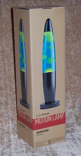 LAVA MOTION Lamp Light Glows Blue & Green Yellow Dorm College Home New 