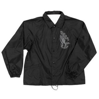 Santa Cruz Jason Jessee LADY GUADALUPE Windbreaker Jacket BLACK XL