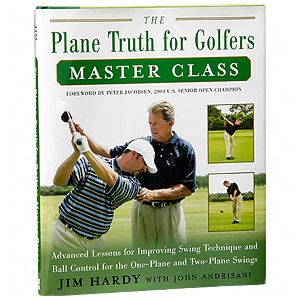 Golf Instruction Book Jim Hardy  The Plane Truth for Golfers Master 
