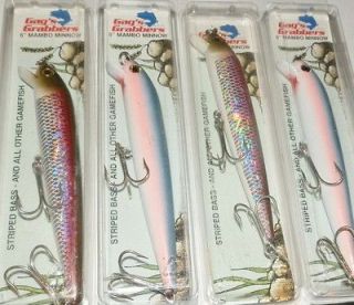 Gags Grabbers 5 Mambo Minnow Fishing Lures T&Js TACKLE   NEW