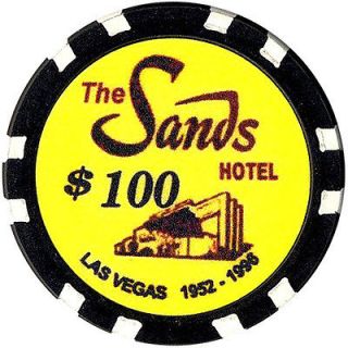 100 Sands Casino Fantasy Chip Las Vegas Nevada Collectible Chip FREE 