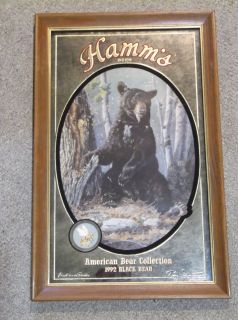 HAMMS AMERICAN BEAR COLLECTION 1992 BLACK BEAR FIRST IN A SERIES