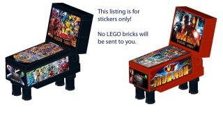   Instructions Vending Machine for LEGO 10182 10218 X men Iron Man 10185