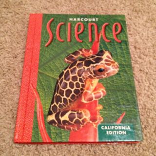 BRAND NEW Harcourt 5th Grade Science Textbook CA (Hardcover)
