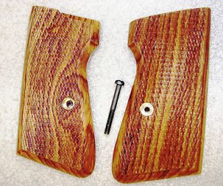 Grips Walther PP or PPK/S Grips Herretts Checkered Cocobolo GRHERW