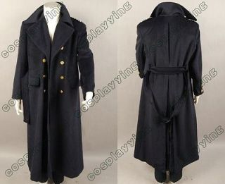 Torchwood Captain Jack Harkness Trench Wool Coat