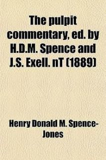 Pulpit Commentary, Ed. by H.D.M. Spence and J.S. Exell. NT ( NEW