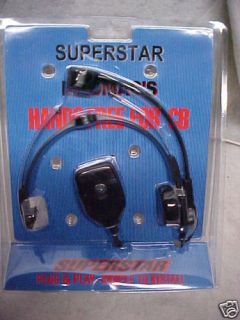 Superstar Trucker Mad1 headset Hands Free Cb Radio Mic