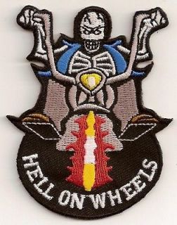 USA ARMORED DIVISION PATCHES, 2nd HELL ON WHEELS, 3rd SPEARHEAD 