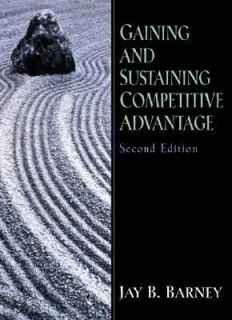   Competitive Advantage by Jay B. Barney 2001, Hardcover
