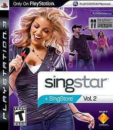 SingStar Vol. 2 (game only) (Sony Playstation 3, 2008) (2008)