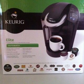   Keurig Elite B40 1 Cups Coffee Maker make fast easy HOT JAVA , COCOA