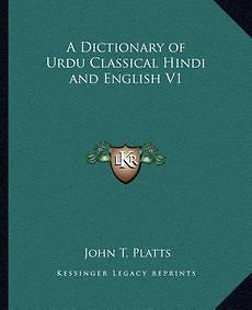  of Urdu Classical Hindi and English Part 2 by John T. Platts Pa