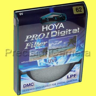 Genuine Hoya 62mm Pro1 Digital UV Filter Pro1D DMC