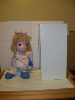PRECIOUS MOMENTS DOLL #22097 RITA MOTHERS DAY 1988 RET.W/ STAND IN 