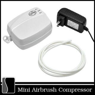 Airbrush Compressor Makeup Machine White Convenient Air Spray Cosmetic 