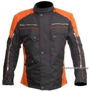   Racing Waterproof Cordura Removable Armor Jackets Size S L