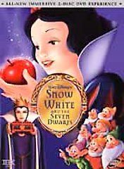 Snow White and the Seven Dwarfs (DVD, 2001, 2 Disc Set, Special 