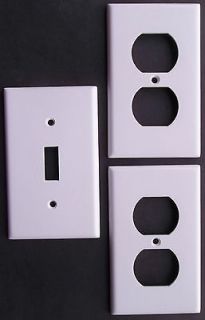 Blue Brown Poke A Dot Circle Light Switch / Outlet Double Plate Cover 
