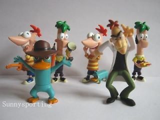   Phineas and Ferb figures Dr. Heinz Doofenshmirtz Perry the Platypus