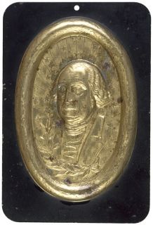 george washington plaque in Historical Memorabilia