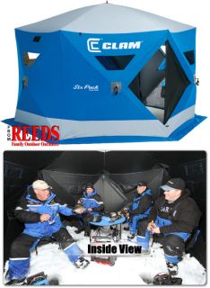 clam fish house in Ice Fishing