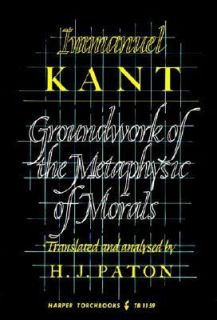 Groundwork Metaph Vol. 1159 by Immanuel Kant 1965, Paperback