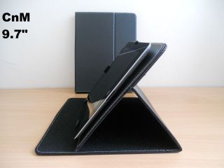  PU CASE & STAND FOR CnM TOUCHPAD 9.7 TABLET 9.7 INCH (ONE CLAMP TOP