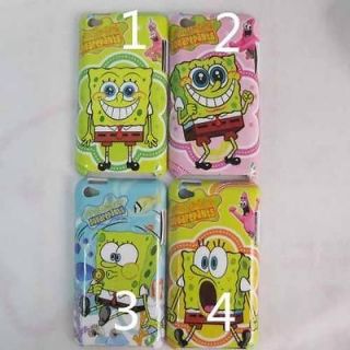 1x Spongebob Hard SKIN CASE COVER FOR IPOD TOUCH 4 4G 4TH GEN 4 models