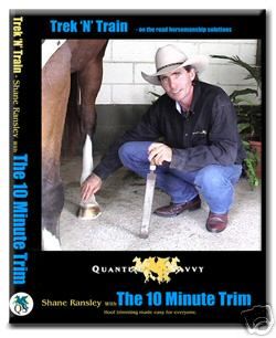 BareFoot Hoof Trimming DVD by QS Natural Horsemanship