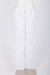 Isabel Marant NWT $815 White Denim Distressed Jeans SZ 2
