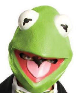 kermit the frog over the head mask one day shipping