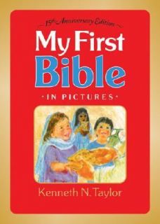 My First Bible in Pictures by Kenneth N. Taylor 2004, Hardcover, Large 