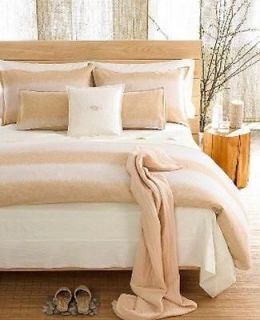 New Hotel Collection Haven Linen/Cotton Desert Euro Sham Cotton/Linen