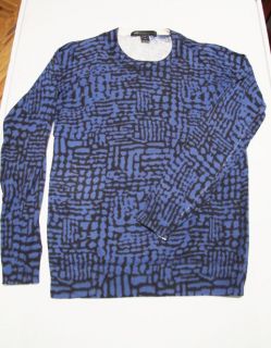 MARC BY MARC JACOBS MEN’S GRAPHIC CREWNECK SWEATER SIZE SMALL EXC 